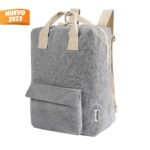 SIN 881 G - MOCHILA KIRAN (GRIS / ALGODON RECICLADO) - Imagen 7