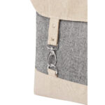 SIN 882 G - MOCHILA NATTY (GRIS / ALGODON RECICLADO) - Imagen 4