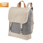 SIN 882 G - MOCHILA NATTY (GRIS / ALGODON RECICLADO) - Imagen 8