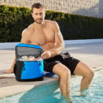 SIN 888 A - HIELERA KOEL AZUL (AZUL / LAMINADO DE POLIESTER / LONA) - Imagen 4