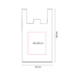 SIN 918 Y - BOLSA AGDE AMARILLO (AMARILLO / NON WOVEN) - Imagen 2