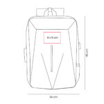 SIN 924 N - MOCHILA TURTAR NEGRO (NEGRO / POLIESTER / POLICARBONATO) - Imagen 8