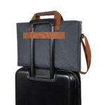 SIN 925 G - PORTAFOLIO TILAUS GRIS (GRIS / POLIESTER / CURPIEL) - Imagen 3