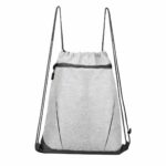 SIN 934 G - BOLSA-MOCHILA MYANMAR (GRIS / POLIESTER) - Imagen 7