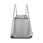 SIN 934 G - BOLSA-MOCHILA MYANMAR (GRIS / POLIESTER)