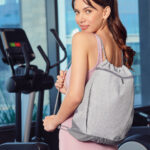 SIN 934 G - BOLSA-MOCHILA MYANMAR (GRIS / POLIESTER) - Imagen 5