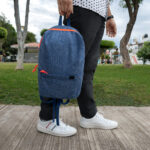 SIN 936 A - MOCHILA TENZIN AZUL (AZUL / POLIESTER) - Imagen 4