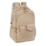 SIN 939 BE - MOCHILA AYME BEIGE (BEIGE / POLIESTER)