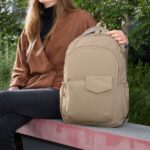 SIN 939 BE - MOCHILA AYME BEIGE (BEIGE / POLIESTER) - Imagen 6