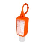 SLD 008 O - GEL SANITIZANTE HELDER NARANJA (NARANJA / PLASTICO / SILICON)