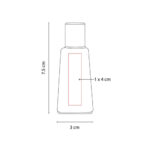 SLD 041 B - SANITIZANTE EN BOTE CUADRADO (BLANCO TRASLUCIDO / PLASTICO) - Imagen 4