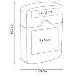 SLD 054 A - ESTUCHE GRANDE PADS DE ALCOHOL AZUL (AZUL / PLASTICO) - Imagen 5