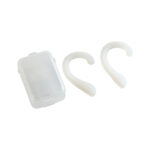 SLD 055 B - GOMAS PARA CUBREBOCAS BOMBAY (BLANCO / PLASTICO) - Imagen 8