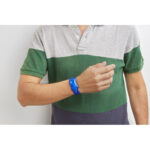 SLD 061 A - PULSERA GEL SANITIZANTE SHANI AZUL (AZUL / PLASTICO) - Imagen 2