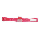 SLD 061 R - PULSERA GEL SANITIZANTE SHANI ROJO (ROJO / PLASTICO)