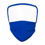 SLD 067 A - CARETA CON CUBREBOCAS QUEBEC AZUL (AZUL / POLIESTER CUBREBOCAS / PET CALIBRE 15 CARETA) - Imagen 2