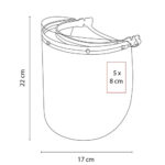 SLD 068 A - CARETA PARA ADULTO AZUL (AZUL / PLASTICO) - Imagen 5