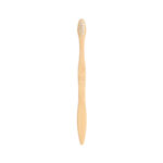 SLD 072 B - CEPILLO DE DIENTES BAMBÚ KYOTO (BLANCO / BAMBU / PLASTICO)