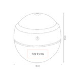 SLD 074 C - HUMIDIFICADOR KANWA (CAFE / PLASTICO IMITACION MADERA) - Imagen 10