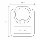 SO 074 POPSOCKET LASH  (PLATA / PLÁSTICO/METAL) - Imagen 5