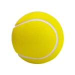 SOC 011-04 - PELOTA ANTI-STRESS TENNIS (BLANCO CON AMARILLO / PU)