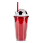 SOC 048 R - VASO CHAMPION ROJO (ROJO / PLASTICO)