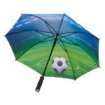 SOC 062 B - PARAGUAS SOCCER FIELD (BLANCO / POLIESTER) - Imagen 7