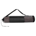 SPO 005 N - TAPETE DE YOGA ASANA (NEGRO / PVC TAPETE / POLIESTER FUNDA)