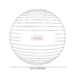 SPO 018 S - PELOTA DE PILATES WELLNESS (PLATA / PVC) - Imagen 3