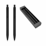 ST 18106 BOLIGRAFOS OXNARD  (NEGRO / METAL/RUBBER) - Imagen 3