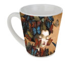 TAZA CONICA DE SUBLIMACIÓN 11 OZ DAISY SUB111 BLANCO (Cerámica) - Imagen 2