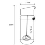 T 105 TERMO NAMASTE  (NEGRO / VIDRIO) - Imagen 5