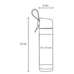 T 63 TERMO YAREN  (NEGRO / ACERO INOXIDABLE) - Imagen 7