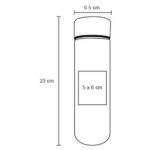 T 81 TERMO CAOBA  (NEGRO / ACERO INOXIDABLE) - Imagen 4