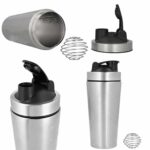 T 93 SHAKER PROTEIN  (NEGRO / ACERO INOXIDABLE) - Imagen 5