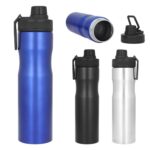 T 96 CILINDRO ACQUA  (AZUL / ACERO INOXIDABLE) - Imagen 3