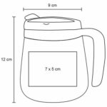 T 99 TAZA BILBAO  (GRIS / ACERO INOXIDABLE) - Imagen 3