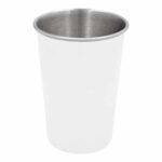 T 127 VASO CUP  (BLANCO / ACERO INOXIDABLE) - Imagen 5