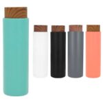 T 142 TERMO CARAMEL  (GRIS / ACERO INOXIDABLE) - Imagen 3