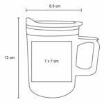 T 145 TERMO COFFEE  (NEGRO / ACERO INOXIDABLE / PLÁSTICO) - Imagen 4
