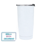 T 193 TERMO SIALUM  (BLANCO / ACERO INOXIDABLE) - Imagen 3