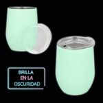 T 194 TERMO FLUBBER  (BLANCO / ACERO INOXIDABLE) - Imagen 3