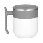 T 100 TAZA CARTAGENA  (GRIS / ACERO INOXIDABLE)