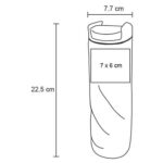 T 120 TERMO TWIST  (BLANCO / ACERO INOXIDABLE) - Imagen 2