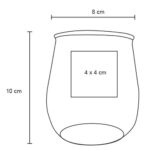 T 133 VASO BALI  (MORADO / PET) - Imagen 2