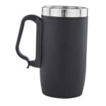T 31 TAZA KORALE  (NEGRO / ACERO INOXIDABLE)