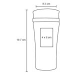 T 47 TERMO MIKA  (NEGRO / ACERO INOXIDABLE) - Imagen 2