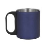 T 72 TAZA MOKA  (NEGRO / ACERO INOXIDABLE) - Imagen 4