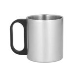 T 72 TAZA MOKA  (PLATA / ACERO INOXIDABLE)