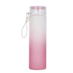 T 82 BOTELLA SANTORINI  (ROSA / VIDRIO) - Imagen 3